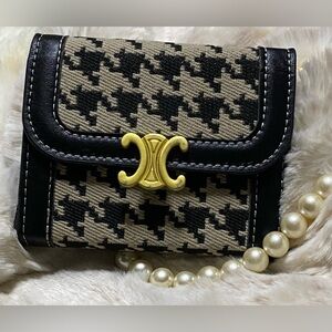 🌸Black and Tan Houndstooth Women's Bag🌸